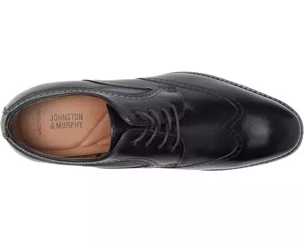 Оксфорды Danridge Wing Tip Johnston &amp; Murphy, черный