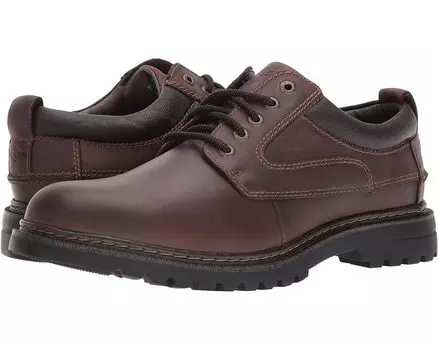 Оксфорды Dockers Warden Plain Toe, цвет Red/Brown Soft Oiled Crazyhorse