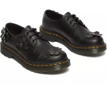 Оксфорды Dr. Martens 1461 Flower, черный