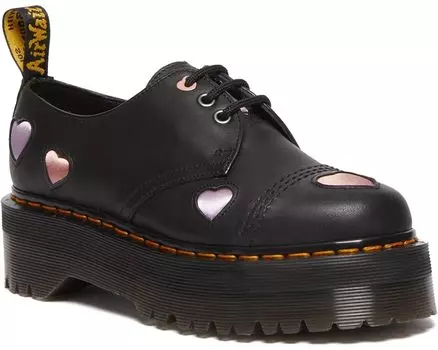 Оксфорды Dr. Martens 1461 Quad Heart, черный