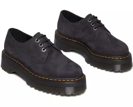 Оксфорды Dr. Martens 1461 Quad II, цвет Charcoal Grey