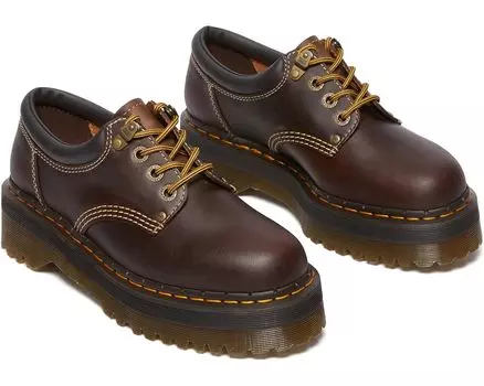 Оксфорды Dr. Martens 8053 4i Quad Arc, цвет Dark Brown