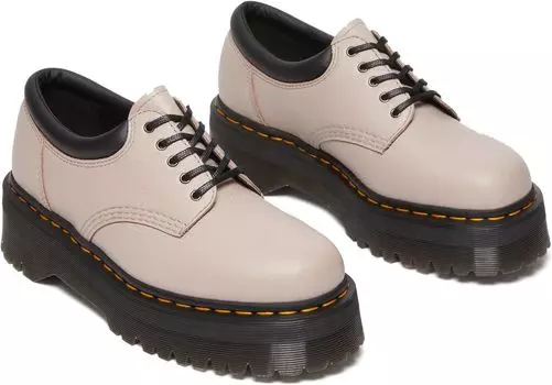 Оксфорды Dr. Martens 8053 Quad, цвет Vintage Taupe
