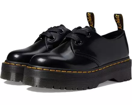 Оксфорды Dr. Martens Holly Quad Retro, цвет Black Buttero