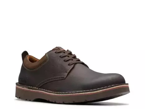 Оксфорды Eastridge Low Oxford Clarks, темно-коричневый