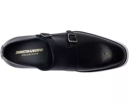 Оксфорды Ellsworth Double Monk Johnston &amp; Murphy Collection, черный