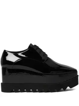 Оксфорды Elyse Shiny 80 STELLA MCCARTNEY, черный