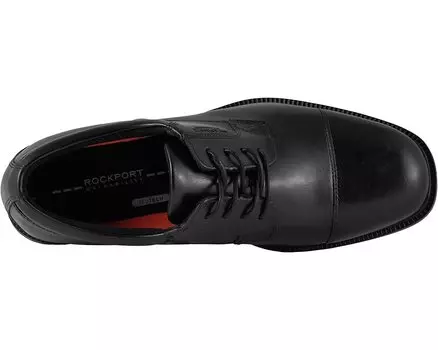 Оксфорды Essential Details Waterproof Cap Toe Rockport, черный