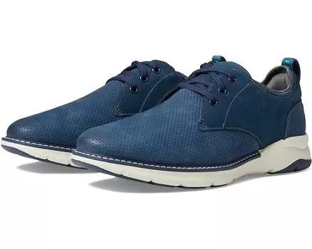 Оксфорды Florsheim Frenzi Perf Toe Oxford, цвет Navy Nubuck