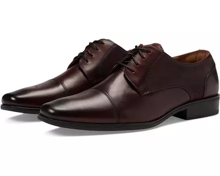 Оксфорды Florsheim Jackson Cap Toe, бордовый