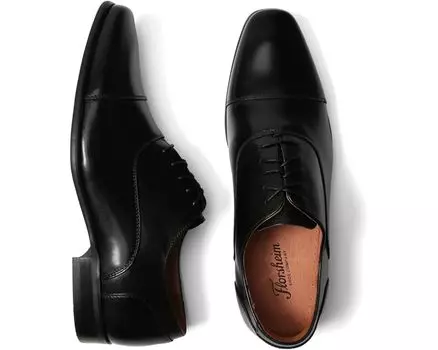 Оксфорды Florsheim Postino Cap Toe, цвет Black Smooth
