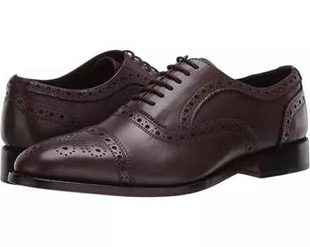 Оксфорды Ford Cap Toe Quarter Brogue Anthony Veer, коричневый