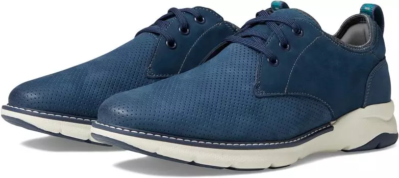 Оксфорды Frenzi Perf Toe Oxford Florsheim, цвет Navy Nubuck