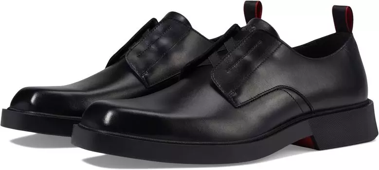Оксфорды HUGO Iker Square Derby Shoe, цвет Black Galaxy
