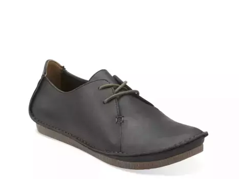 Оксфорды Janey Mae Clarks, Black Leather