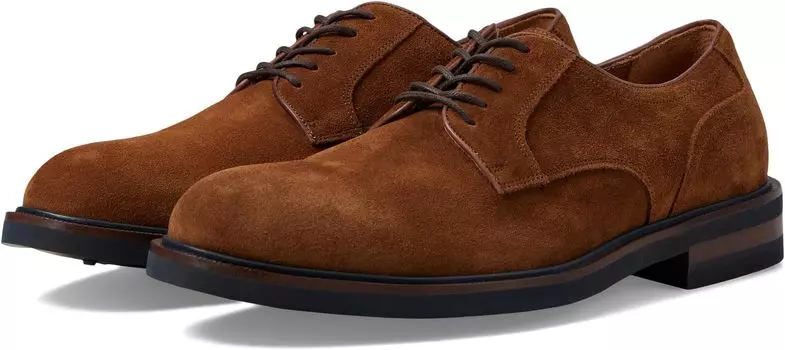 Оксфорды Johnston & Murphy Collection Hartley Plain Toe, цвет Snuff Italian Suede