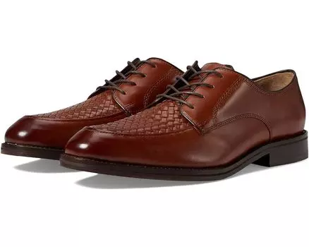Оксфорды Johnston & Murphy Meade Woven Moc Toe, цвет Tan Full Grain