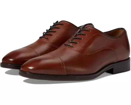 Оксфорды Johnston & Murphy Sullivan Cap Toe, цвет Tan Italian Calfskin