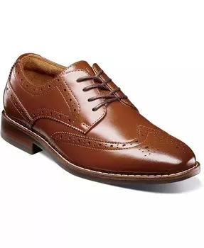 Оксфорды Little Boys Rucci Junior с крылышками Florsheim, коричневый
