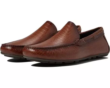Оксфорды Marc Joseph New York Willmington, цвет Cognac Croco