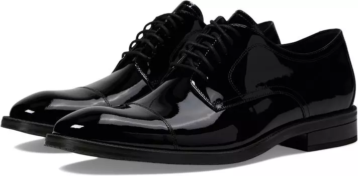 Оксфорды Modern Essentials Cap Oxford Cole Haan, цвет Black Patent/Black