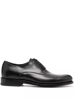 Оксфорды на шнуровке Ferragamo, черный
