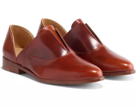 Оксфорды Nisolo Emma D'Orsay Oxford, цвет Brandy