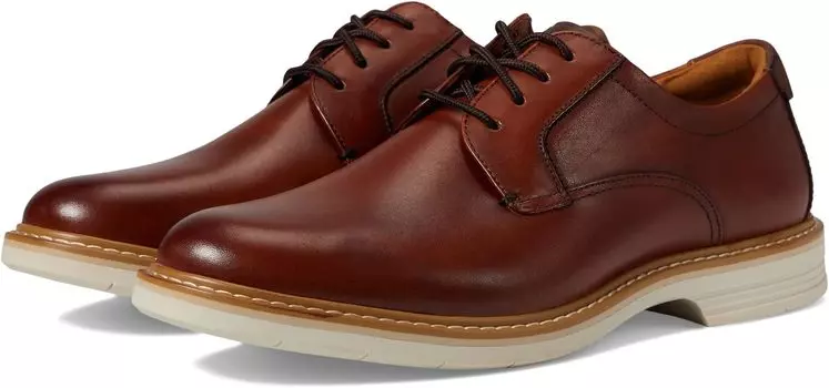Оксфорды Norwalk Plain Toe Oxford Florsheim, цвет Cognac Multi