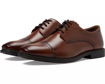 Оксфорды Nunn Bush Baxter Cap Toe, цвет Cognac