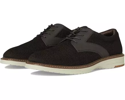 Оксфорды Nunn Bush Griff Plain Toe Knit Oxford Lightweight and Comfortable for any Occasion Knit Lace-Up, коричневый
