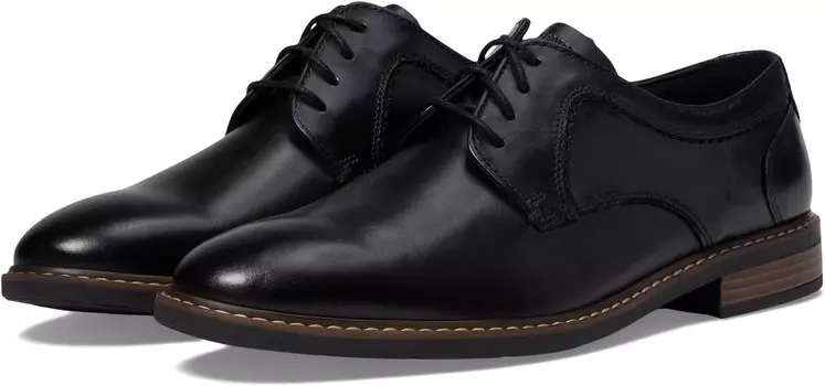 Оксфорды Nunn Bush Hayden Plain Toe Oxford, черный