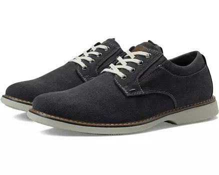 Оксфорды Nunn Bush Otto Canvas Plain Toe, цвет Gray