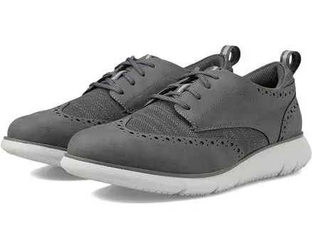 Оксфорды Nunn Bush Stance Knit Wing Tip Oxford Lightweight Lace-Up, серый