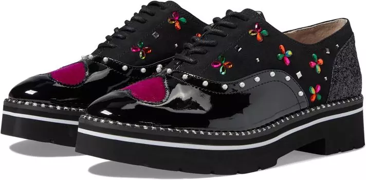 Оксфорды Pixxy Blue by Betsey Johnson, цвет Black Multi