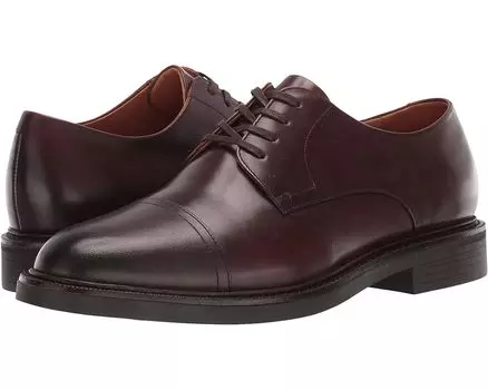 Оксфорды Polo Ralph Lauren Asher Cap Toe, цвет Polo Brown Calf Leather