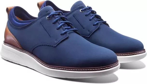 Оксфорды Rafael Lace-Up Samuel Hubbard, цвет Navy Nubuck