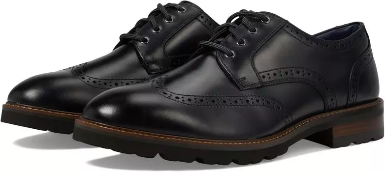 Оксфорды Renegade Wing Tip Oxford Florsheim, черный