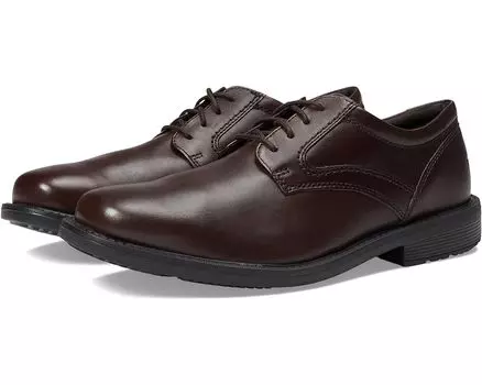 Оксфорды Rockport Style Leader 2 Plain Toe, цвет Dark Brown