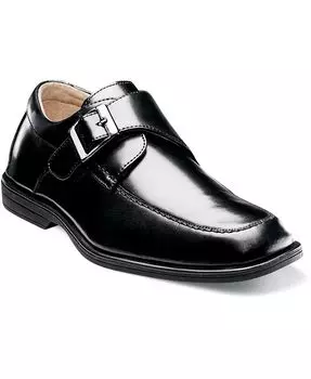 Оксфорды с монками Big Boys Reveal Jr. Florsheim, черный