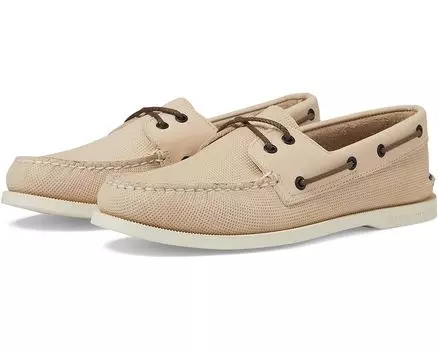 Оксфорды Sperry Authentic Original 2-Eye Seasonal, цвет Cream Debossed