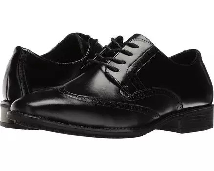 Оксфорды Stacy Adams Adler Slip Resistant Wingtip, черный