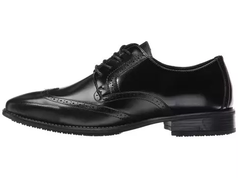 Оксфорды Stacy Adams Adler Slip Resistant Wingtip Oxford, черный