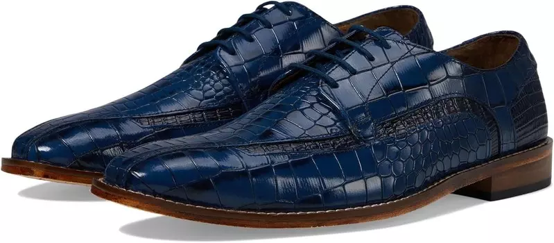 Оксфорды Stacy Adams Gabardo Bike Toe Lace-Up, синий