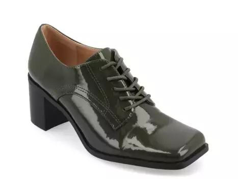 Оксфорды Sylvan Oxford Journee Collection, цвет huntergreen