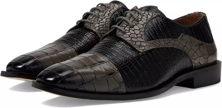Оксфорды Tedesco Cap Toe Oxford Stacy Adams, серый/черный