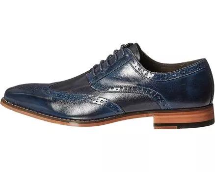 Оксфорды Tinsley Wingtip Oxford Stacy Adams, кобальтовый