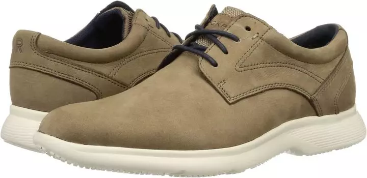 Оксфорды Truflex Dressport Plain Toe Rockport, цвет Post Nubuck