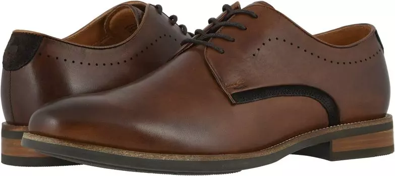 Оксфорды Uptown Plain Toe Oxford Florsheim, цвет Cognac Leather/Suede