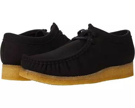 Оксфорды Wallabee Clarks, черный