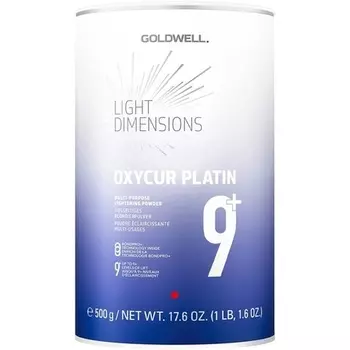 Oxycur Platin Беспыльный отбеливающий порошок 500 г, Goldwell